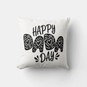 Coussin Joyeuse fête du Dada Bonne Fête des pères   Oreill