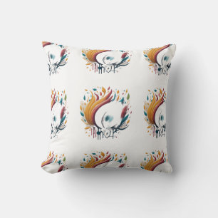 Coussin Joyeuse flamme paly