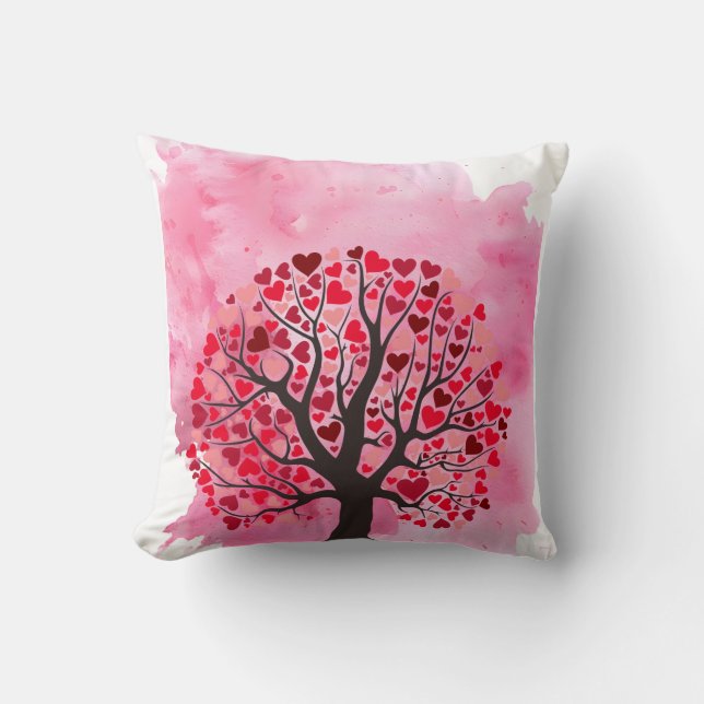 Coussin Joyeuse Saint-Valentin (Recto)