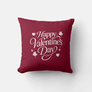 Coussin Joyeuse Saint-Valentin