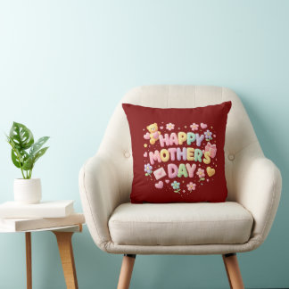 Coussin Joyeuses Fêtes des Mères - Bubble Bear