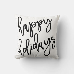 Coussin Joyeuses vacances Lettres modernes