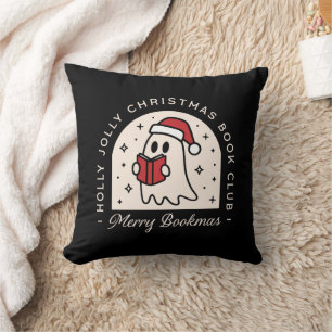Coussin Joyeux bookmas livre amoureux Noël