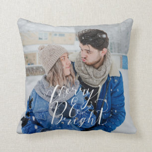 Coussin Joyeux et brillant Photo moderne Jeu d'oreiller de