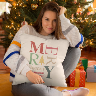 Coussin Joyeux Et Minimaliste Moderne Et Moderne