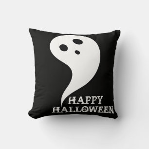 Coussin Joyeux fantôme d'Halloween