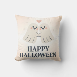 Coussin Joyeux Fantômes mignons d'Halloween