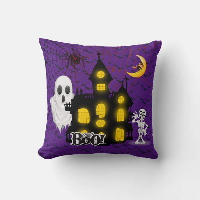Coussin Joyeux Halloween (Recto)