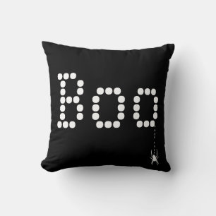 Coussin Joyeux Halloween Trick ou Treat Spider avec Web