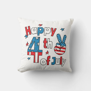 Coussin Joyeux Jour de l'Indépendance 4 juillet