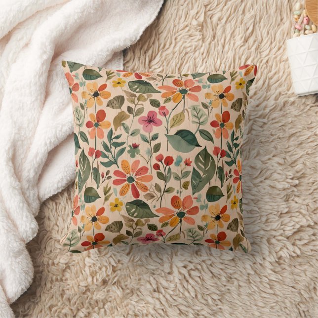 Coussin Joyeux Jours de fleurs en 1950 (Couverture)