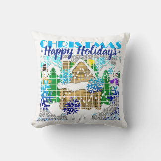 Coussin JOYEUX JOURS FÉRIÉS | Winter Wonderland | Avent |