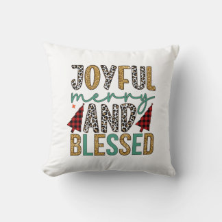 Coussin Joyeux Joyeux Joyeux Joyeux Et Béni