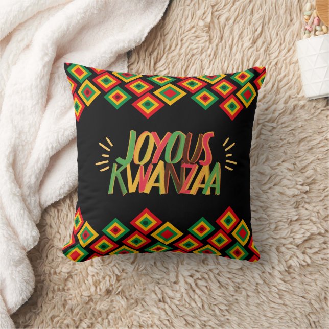 Coussin Joyeux KWANZAA (Couverture)