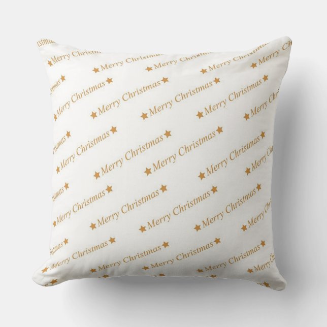Coussin Joyeux Noël (Recto)