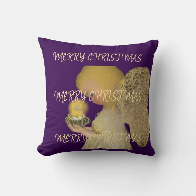 Coussin Joyeux Noël (Recto)