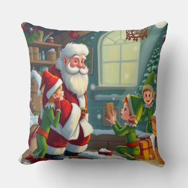 Coussin Joyeux Noël  (Recto)
