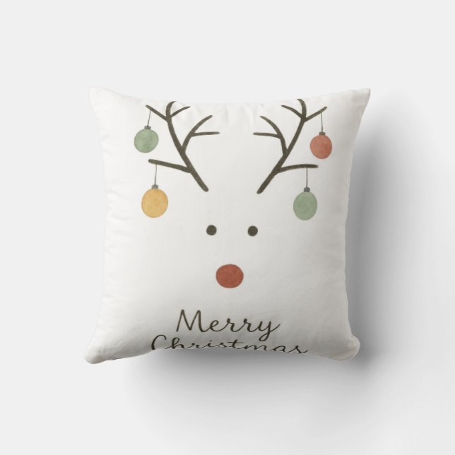 Coussin Joyeux Noël (Verso)