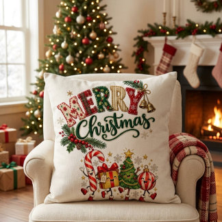 Coussin Joyeux Noël
