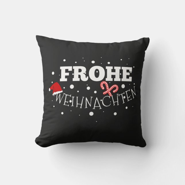Coussin Joyeux Noël (Recto)