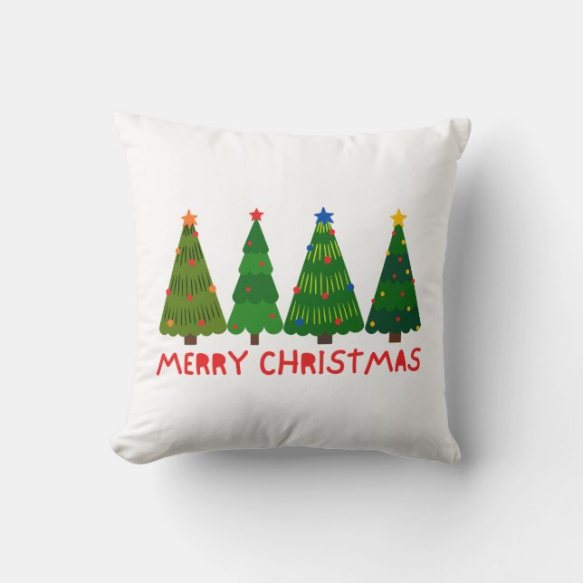 Coussin Joyeux Noël (Recto)
