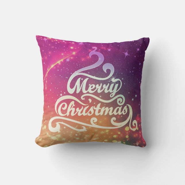 Coussin Joyeux Noël (Recto)