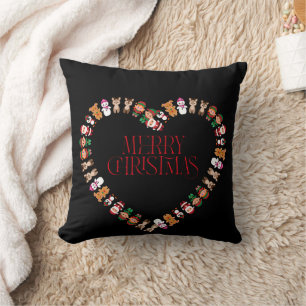 Coussin joyeux noël