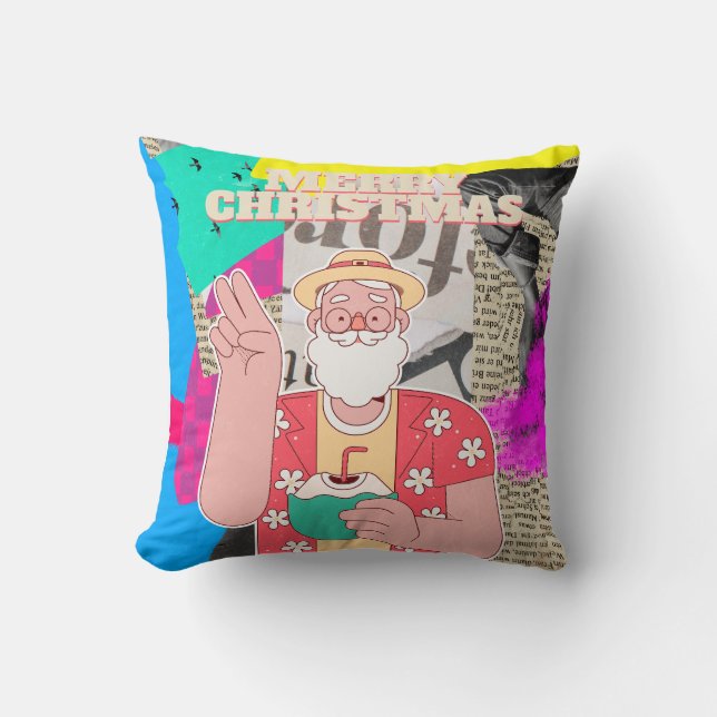 Coussin Joyeux Noël 2024 (Recto)