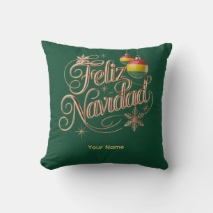 Coussin Joyeux Noël Bolivie Noël personnalisé