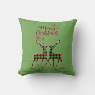 Coussin Joyeux Noël, Buffalo Plein Reinder