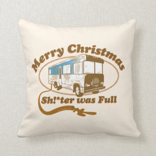 Coussin Joyeux Noël, Chut !*ter était plein