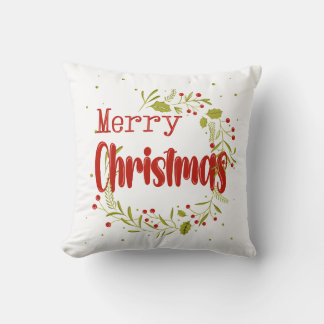 Coussin Joyeux Noël, esprit de fête mondiale