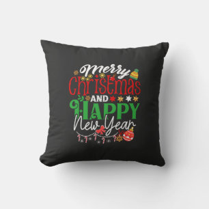 Coussin Joyeux Noël et Bonne Année-67342