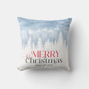 Coussin Joyeux Noël Famille 1 Photo