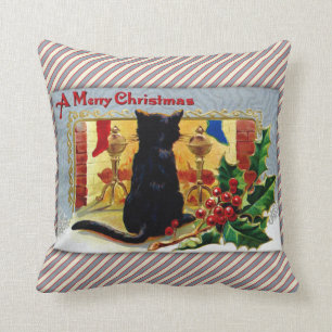 Coussin Joyeux Noël Kitty
