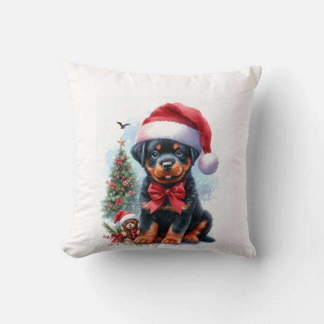 Coussin Joyeux Noël ma petite chaise (Recto)