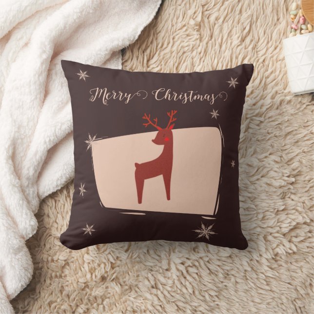 Coussin Joyeux Noël mon petit cerf (Couverture)