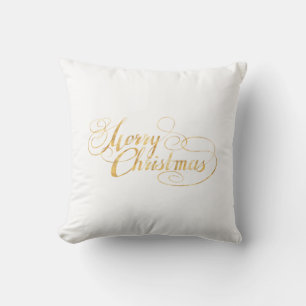 Coussin Joyeux Noël (OR)