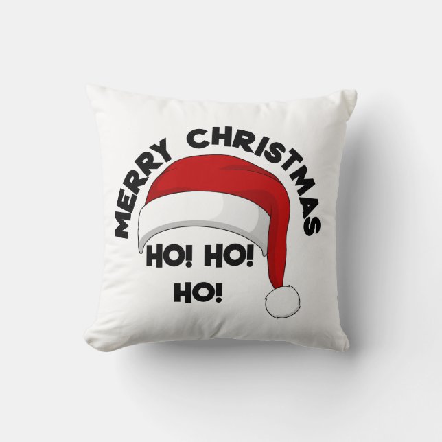 Coussin Joyeux Noël Père Noël   (Recto)