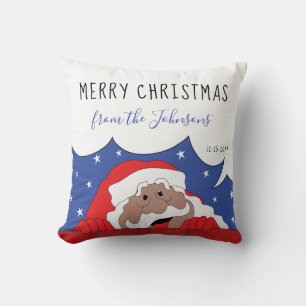 Coussin Joyeux Noël Père Noël de ColorSays