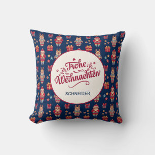Coussin Joyeux Noël Personnalisé
