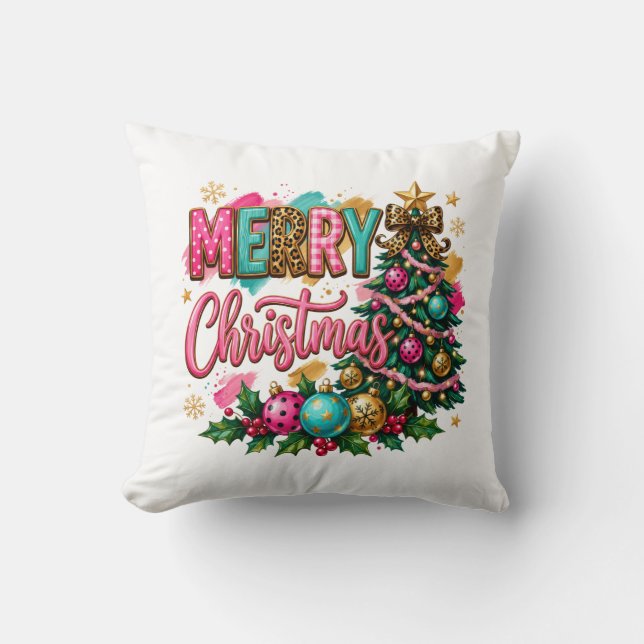 Coussin Joyeux Noël prépa (Recto)