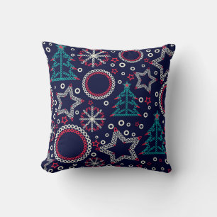 Coussin Joyeux Noël sans couture