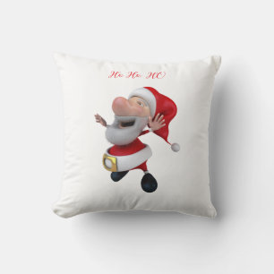 Coussin Joyeux Père Noël Ho Ho