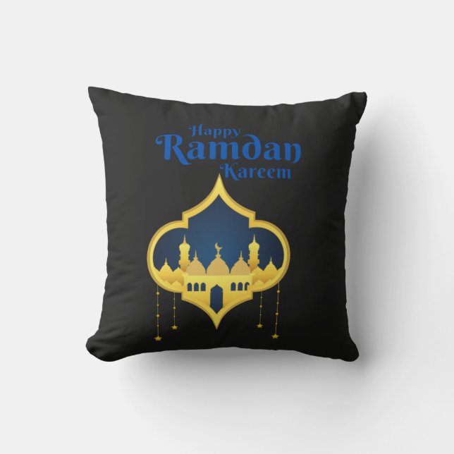 Coussin Joyeux Ramadan Kareem 2022 (Recto)
