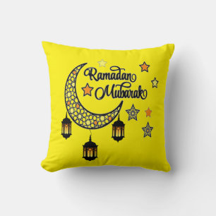 Coussin Joyeux Ramadan Kareem Et Aïd Moubarak 2024
