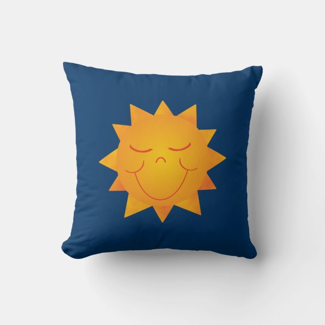 Coussin Joyeux soleil (Recto)