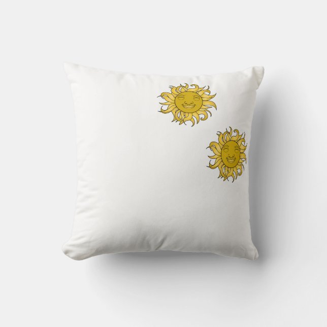 Coussin Joyeux soleil (Recto)