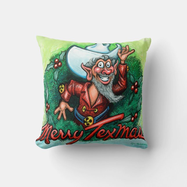 Coussin Joyeux Texmas (Recto)