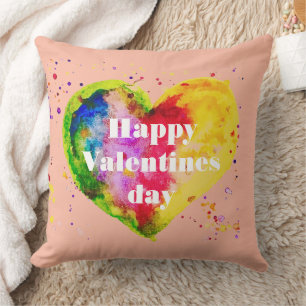Coussin Joyeux Valentines Day Couple gay LGBT